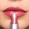 artdeco hydra care lipstick berry oasis (model wearing lipstick)