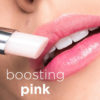 artdeco colour booster lip balm boosting pink (model)