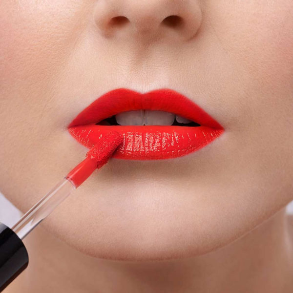 artdeco liquid lipstick long lasting iconic red (model)