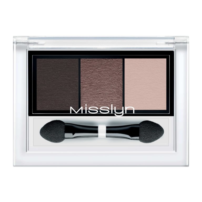 Image of Bundled Product: Misslyn High Shine Trio Eyeshadow