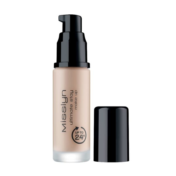 misslyn ultimate stay makeup with pump light beige rose