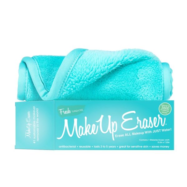 make up eraser fresh turquoise (product & box)