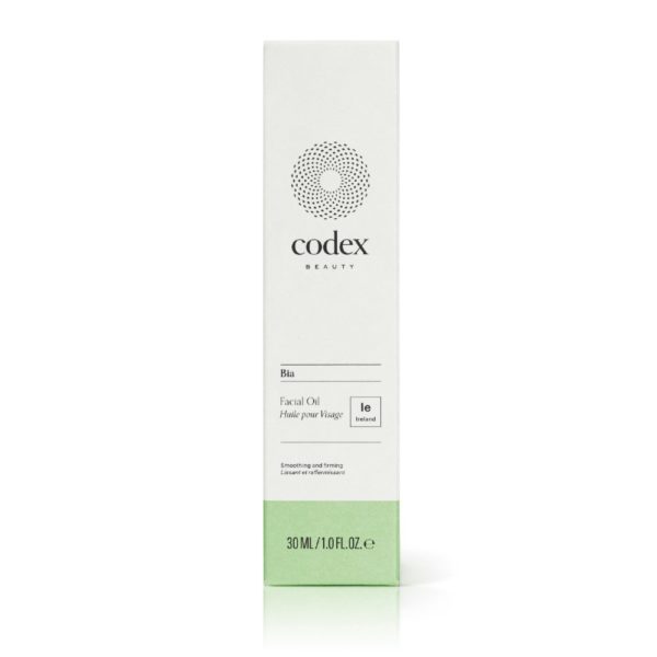 codex beauty bia facial oil (box)