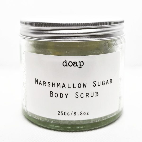 doap marshmallow sugar body scrub (closed)