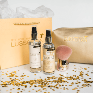 lusso tan hand and face kit