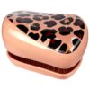 tangle teezer compact styler apricot leopard print (closed)