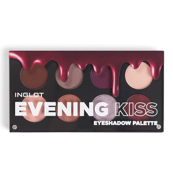 inglot evening kiss eyeshadow palette (closed)