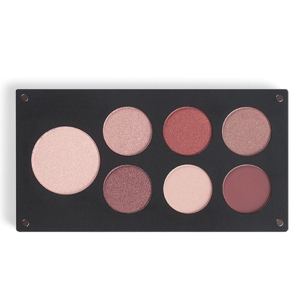 inglot smooth nudes eyeshadow palette (open)