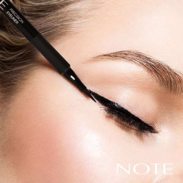 note precision eyeliner black (model)