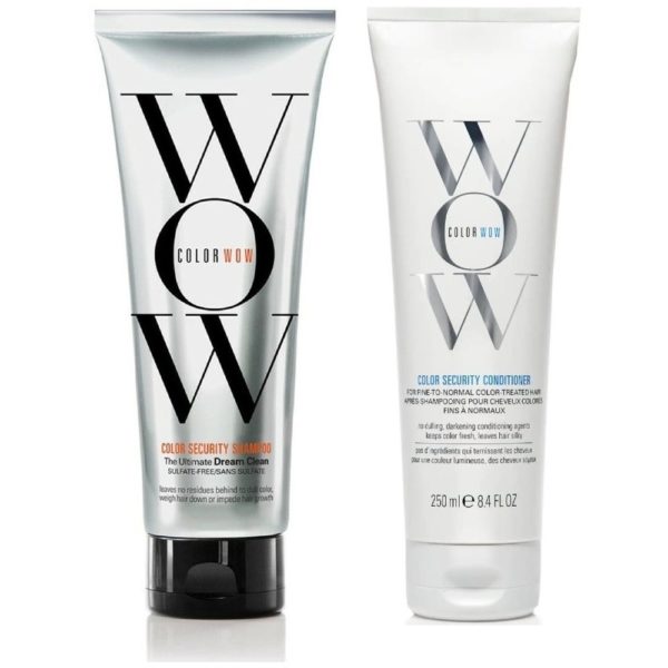 color wow security shampoo & conditioner fine to normal