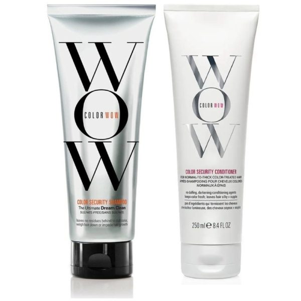 color wow security shampoo & conditioner normal to thick