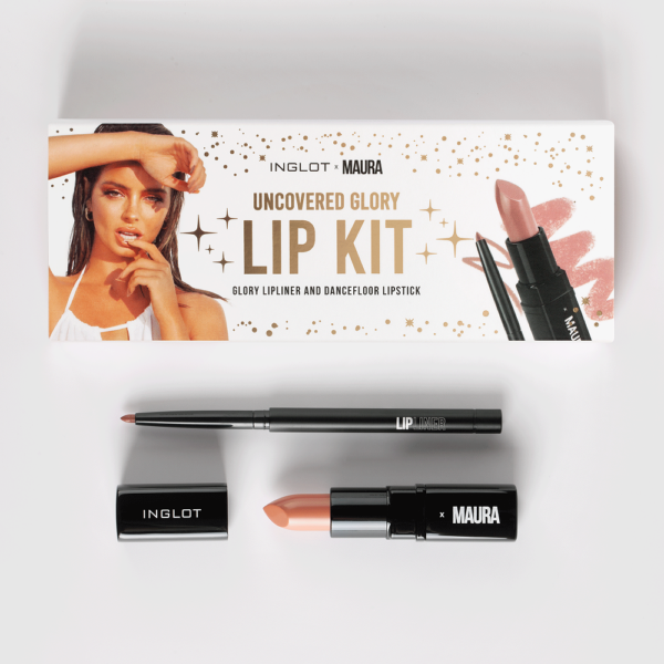 inglot uncovered glory lip kit (contents)
