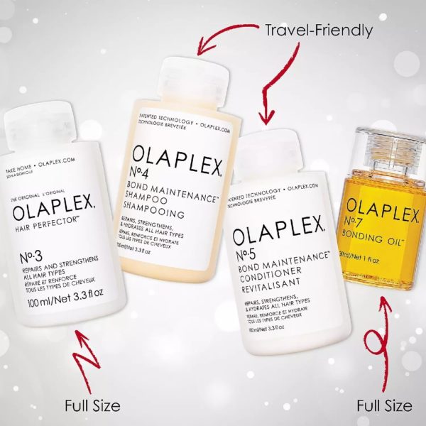 olaplex health hair essentials gift set (products)