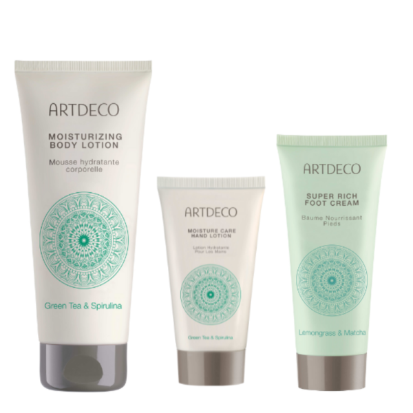 artdeco green body care gift set