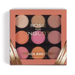 rosie for inglot eyeshadow palette peach ambition (closed)