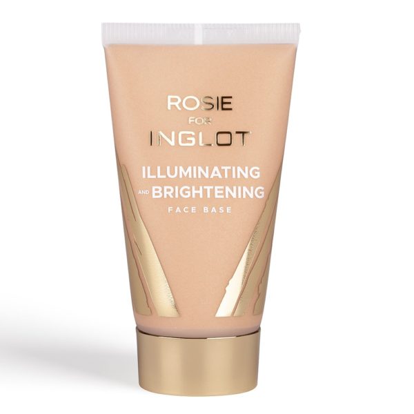 rosie for inglot illuminating brightening face base honey glow (closed)