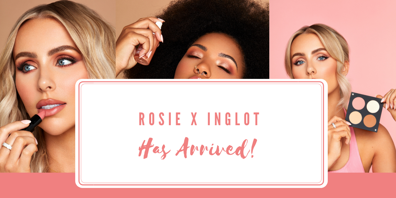 Rosie X Inglot Blog Banner