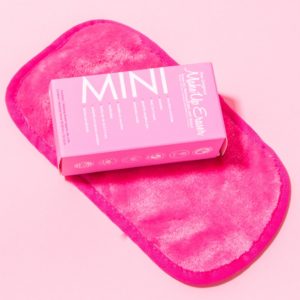 makeup eraser pink mini (open)