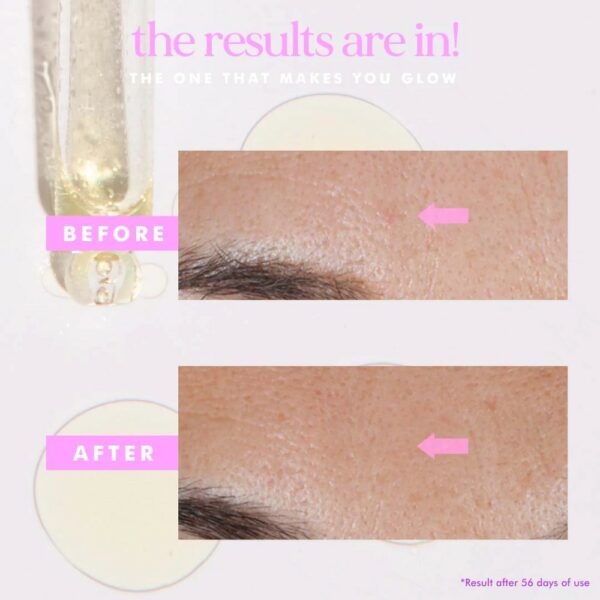 hello sunday the one that makes you glow dark spot serum (results)
