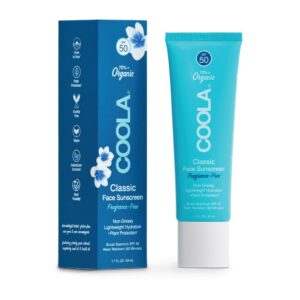 coola face lotion spf50 unscented 50ml
