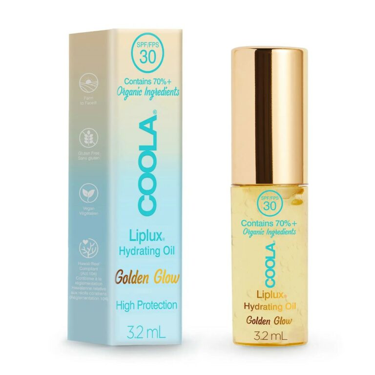 Image of Bundled Product: COOLA Liplux Oil Sunscreen SPF30 3.2ml