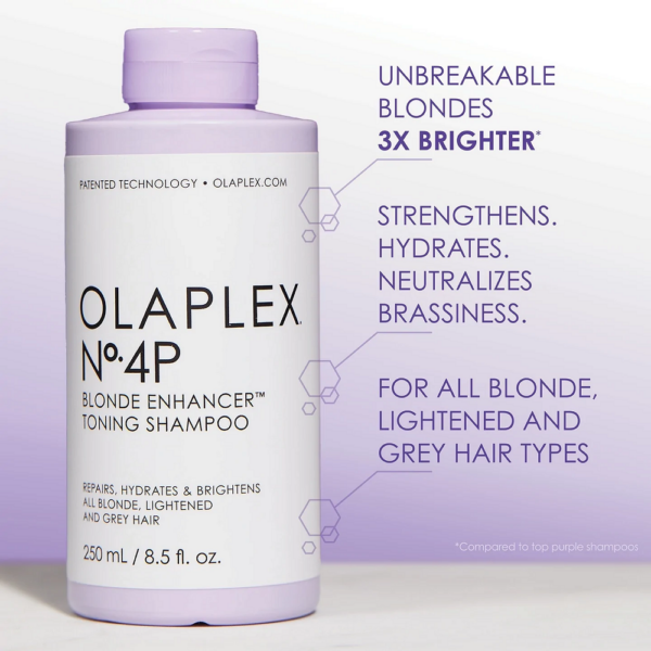 olaplex blonde enhancer toning shampoo no 4p (benefits)