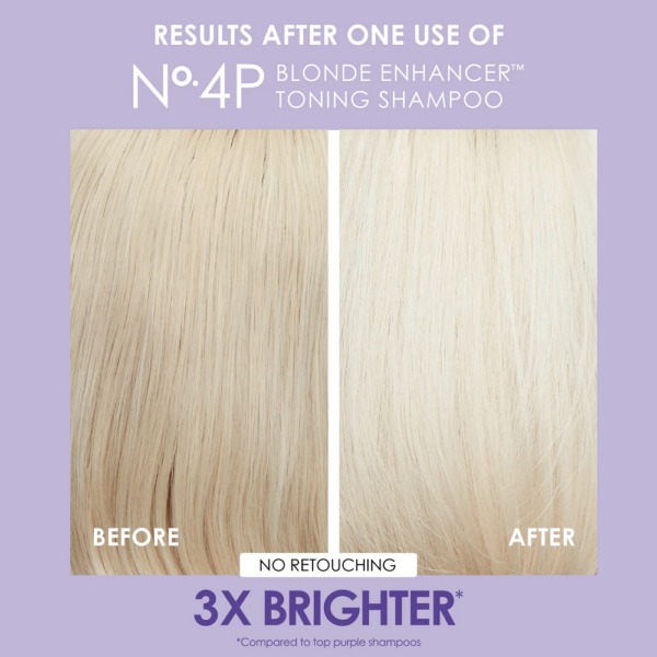 olaplex blonde enhancer toning shampoo no 4p (results)