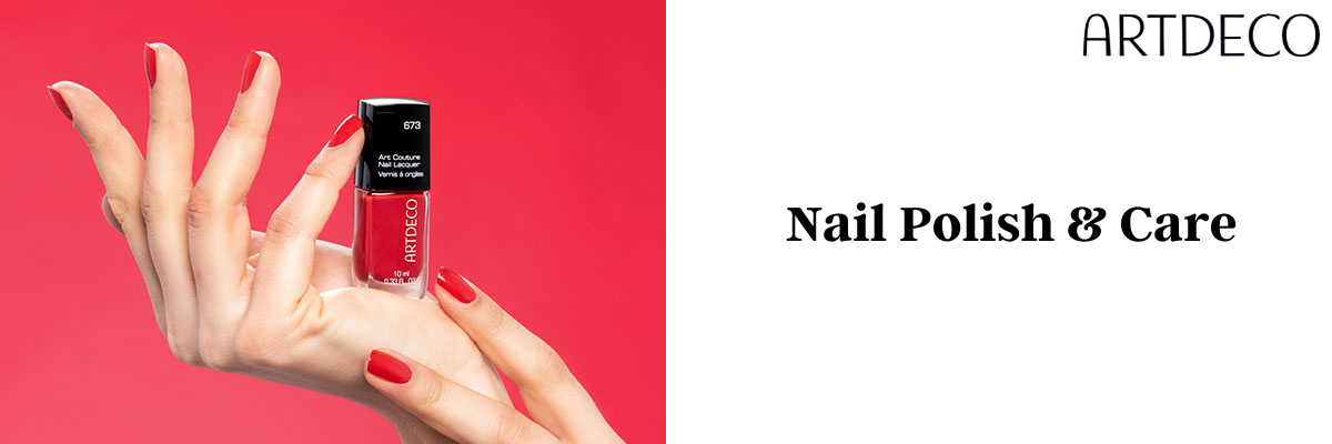 artdeco nail polish brand banner