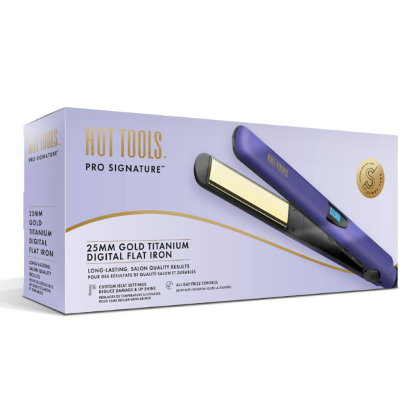 hot tools pro signature digital salon straightener 25mm (box)