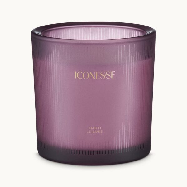 iconesse scented candle tahiti leisure