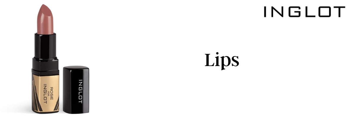 inglot lips brand banner