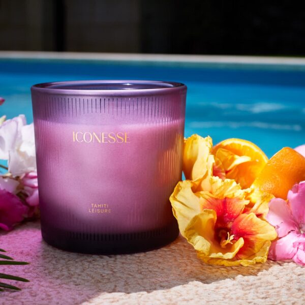 iconesse scented candle tahiti leisure (lifestyle)