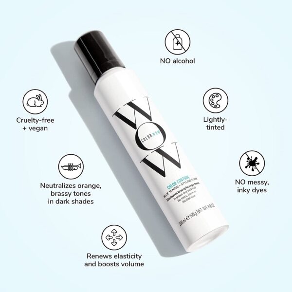 color wow toning styling foam for brunettes 200ml (benefits)