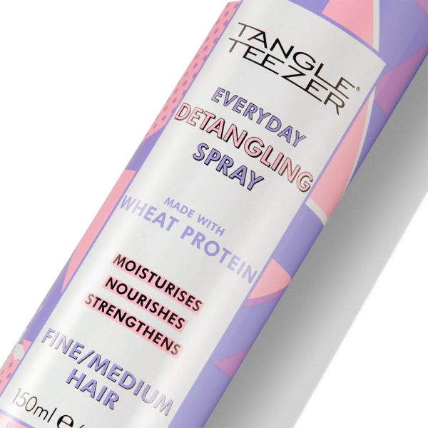 tangle teezer everyday detangling spray fine to medium hair (close up)