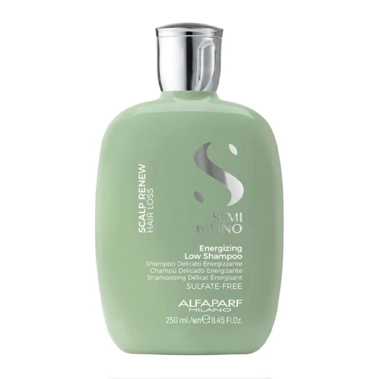 Image of Bundled Product: Alfaparf Semi Di Lino Scalp Renew Energizing Low Shampoo