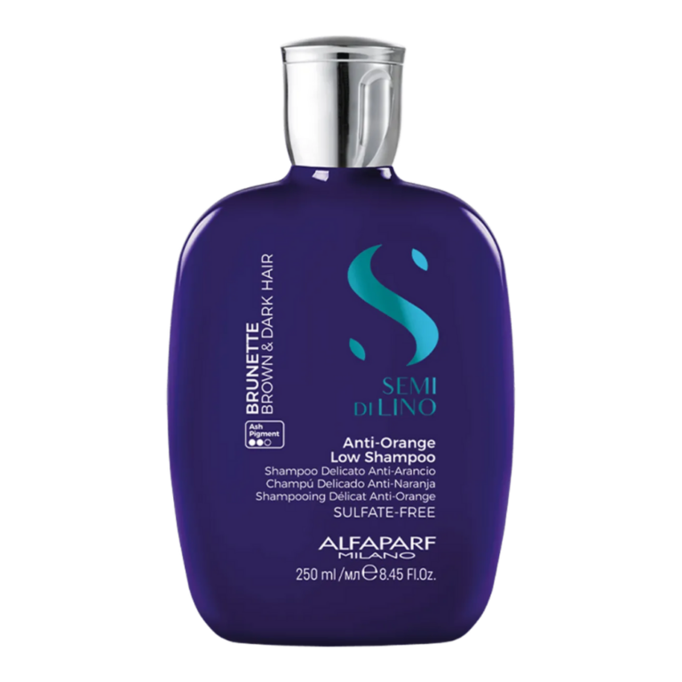 Image of Bundled Product: Alfaparf Semi Di Lino Brunette Anti-Orange Low Shampoo