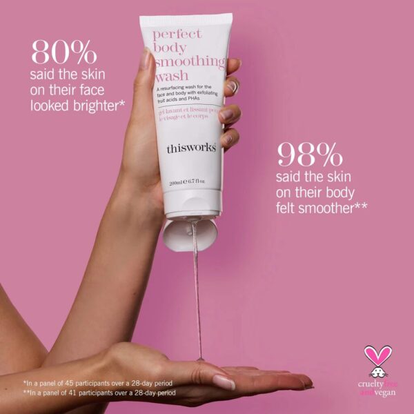 This Works Perfect Body Smoothing Wash 200ml (Results)